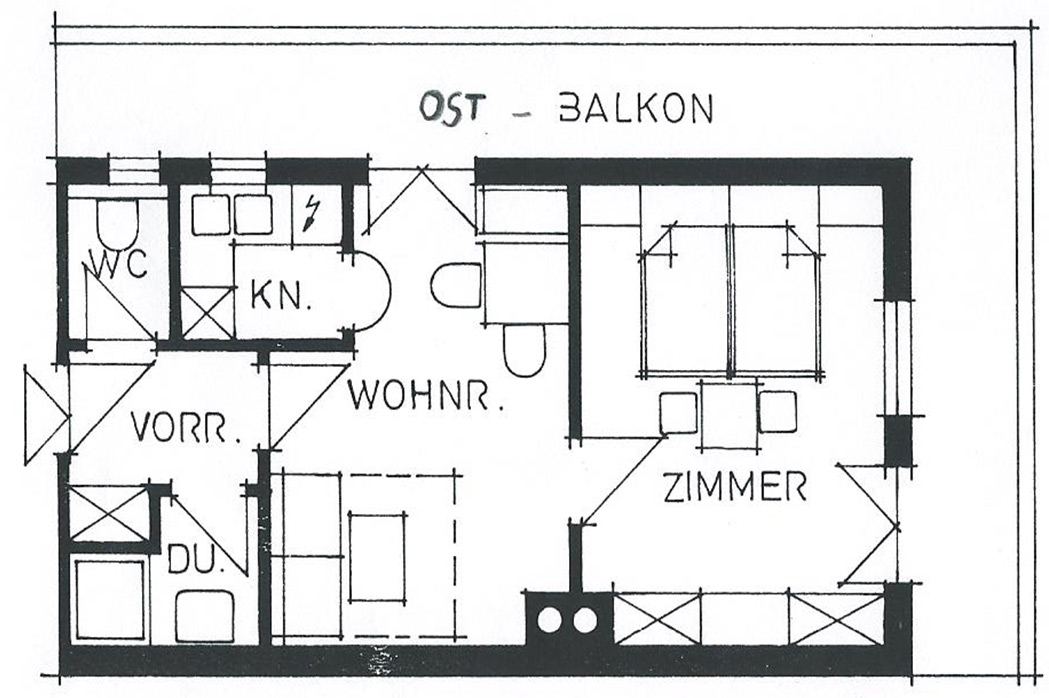 Layout Apartment Schatzberg